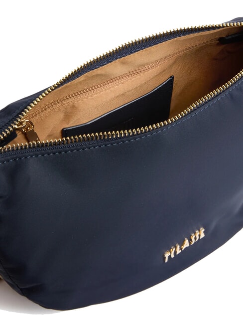 STORMY NYLON Small crescent shoulder bag night blue - Women’s Bags