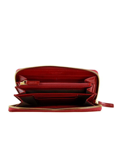 STORY DONNA Large zip-around leather wallet currant / gold - Women’s Wallets