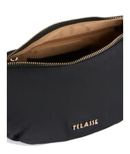 ALVIERO MARTINI PRIMA CLASSE STORMY NYLON Small crescent shoulder bag Black - Women’s Bags - 4