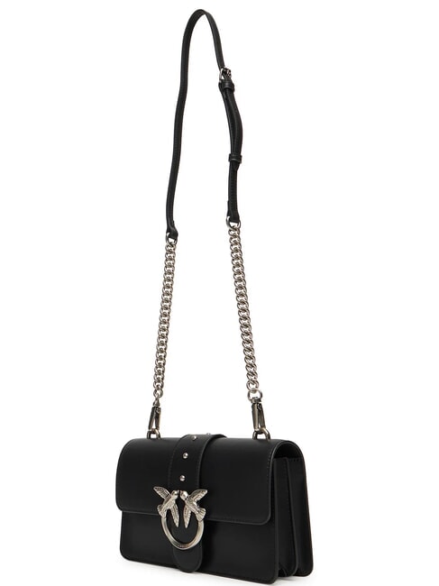 LOVE ONE CLASSIC Mini leather shoulder bag black-old silver - Women&rsquo;s Bags