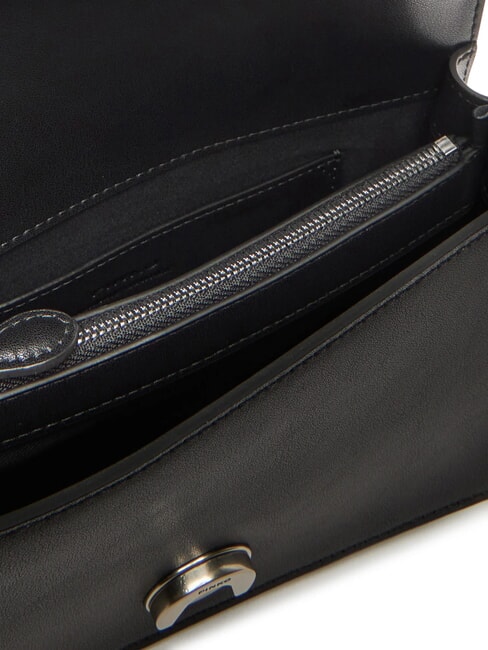LOVE ONE CLASSIC Mini leather shoulder bag black-old silver - Women&rsquo;s Bags