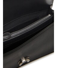PINKO LOVE ONE CLASSIC Mini leather shoulder bag black-old silver - Women&rsquo;s Bags - 4