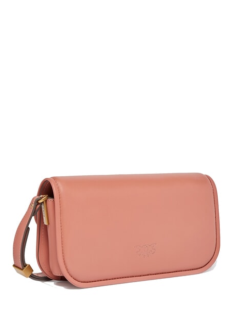 LOVE BOX Shoulder bag, in leather Aragon brown-antique gold - Women’s Bags