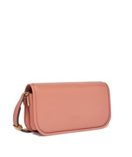 PINKO LOVE BOX Shoulder bag, in leather Aragon brown-antique gold - Women’s Bags - 2