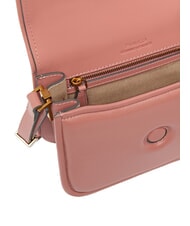 PINKO LOVE BOX Mini nappa bag with flap Aragon brown-antique gold - Women’s Bags - 3