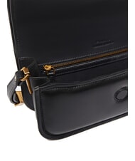 PINKO LOVE BOX Shoulder bag, in leather black-antique gold - Women’s Bags - 3