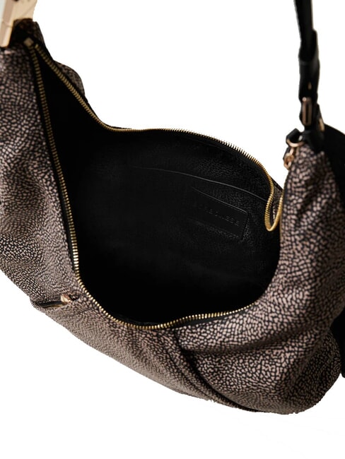 FOLD Shoulder bag OP / NATURAL / BLACK - Women’s Bags