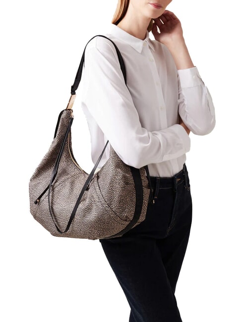 FOLD Shoulder bag OP / NATURAL / BLACK - Women’s Bags