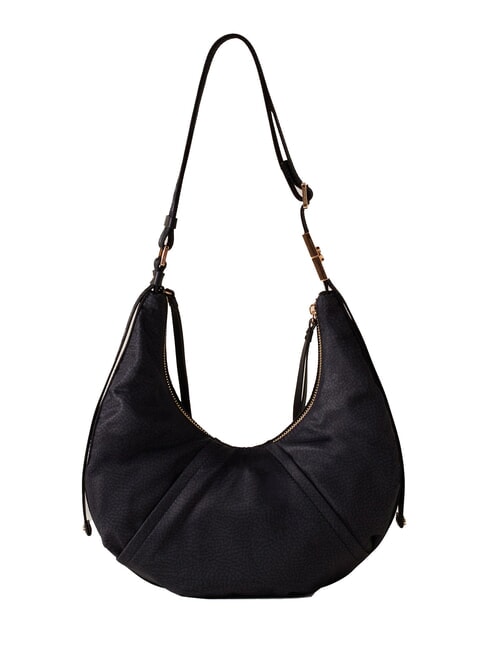 FOLD  Soft shoulder bag dark black - Women’s Bags