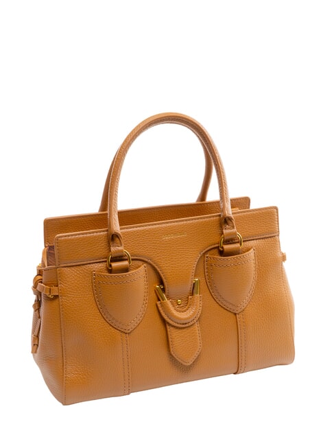 YORK Hammered leather handbag CUIR - Women’s Bags