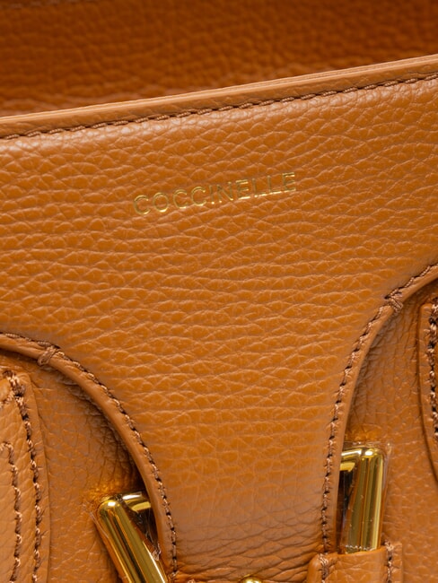 YORK Hammered leather handbag CUIR - Women’s Bags