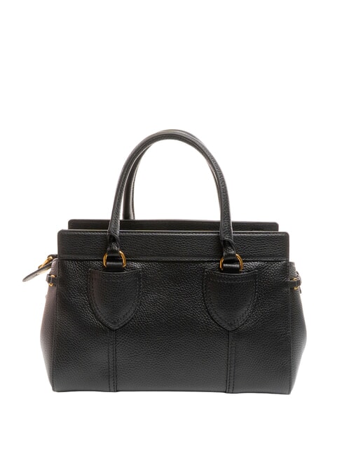 YORK Hammered leather handbag Black - Women’s Bags