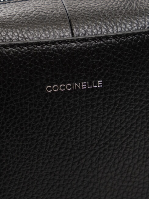 SWAP Leather satchel bag with shoulder strap Black - Women’s Bags