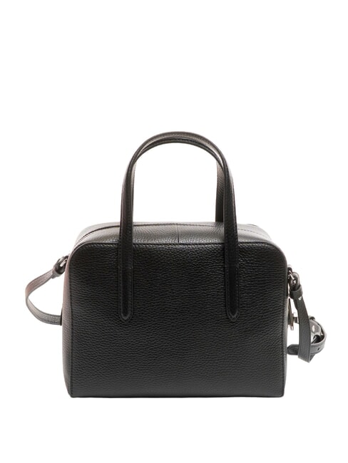 SWAP Leather satchel bag with shoulder strap Black - Women’s Bags