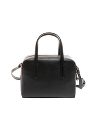 COCCINELLE SWAP Leather satchel bag with shoulder strap Black - Women’s Bags - 3