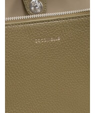 COCCINELLE SWAP Leather bag with shoulder strap laurel green - Women’s Bags - 5
