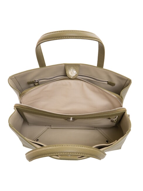 SWAP Leather bag with shoulder strap laurel green - Women’s Bags