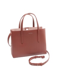 COCCINELLE SWAP Leather bag with shoulder strap brandy - Women’s Bags - 2