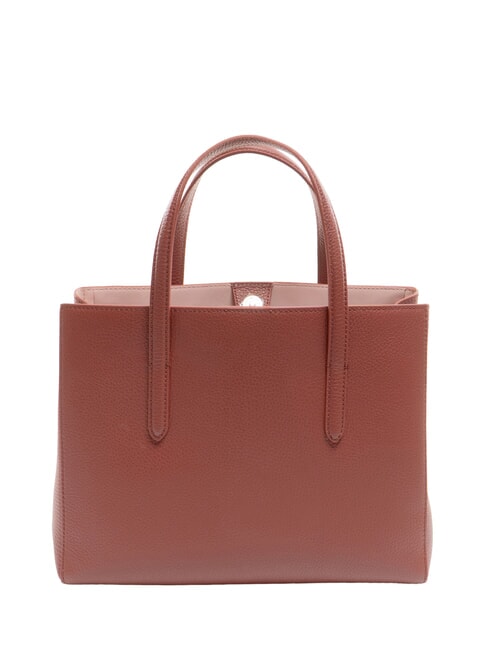 SWAP Leather bag with shoulder strap brandy - Women’s Bags