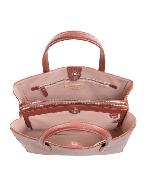 SWAP Leather bag with shoulder strap brandy - Women’s Bags