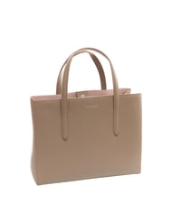 COCCINELLE SWAP Leather bag with shoulder strap warm taupe - Women’s Bags - 3