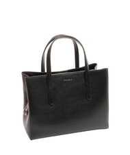 COCCINELLE SWAP Leather bag with shoulder strap Black - Women’s Bags - 3