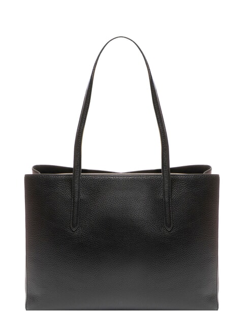 SWAP Leather shoulder shopping bag Black - Women’s Bags