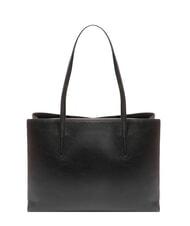 COCCINELLE SWAP Leather shoulder shopping bag Black - Women’s Bags - 3