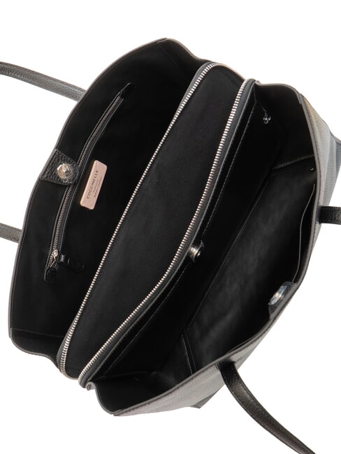 SWAP Leather shoulder shopping bag Black - Women’s Bags