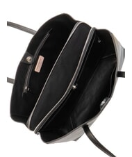 COCCINELLE SWAP Leather shoulder shopping bag Black - Women’s Bags - 6