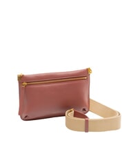 COCCINELLE HYLE Small flat leather shoulder bag brandy - Women’s Bags - 2