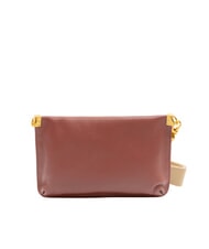 COCCINELLE HYLE Small flat leather shoulder bag brandy - Women’s Bags - 3