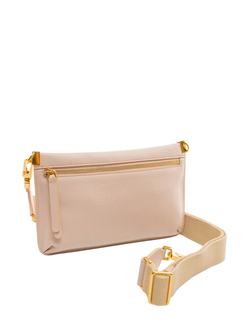 HYLE Small flat leather shoulder bag rosette - Women’s Bags