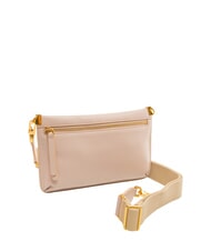 COCCINELLE HYLE Small flat leather shoulder bag rosette - Women’s Bags - 2