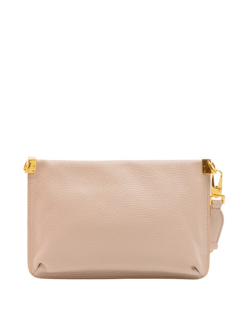 HYLE Small flat leather shoulder bag rosette - Women’s Bags