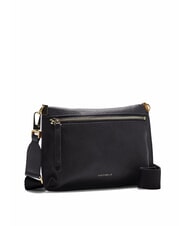 COCCINELLE HYLE Small flat leather shoulder bag Black - Women’s Bags - 2