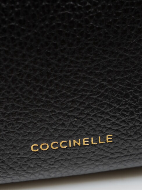 ISIDE Leather shoulder bag with shoulder strap Black - Women’s Bags