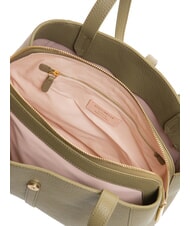 COCCINELLE CHARA Leather shoulder bag laurel green - Women’s Bags - 6