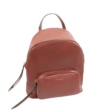 COCCINELLE JEN Round leather backpack with pocket - Women’s Bags