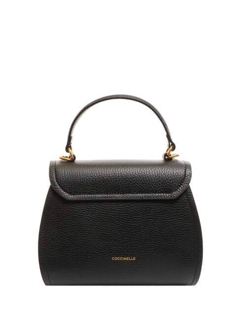 MARVIN Mini leather handbag with shoulder strap Black - Women’s Bags