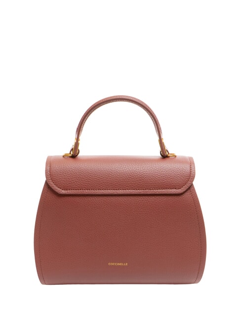 MARVIN Leather handbag with shoulder strap brandy - Women&rsquo;s Bags