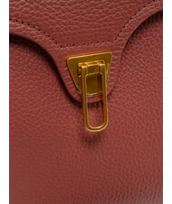 COCCINELLE MARVIN Leather handbag with shoulder strap brandy - Women&rsquo;s Bags - 5