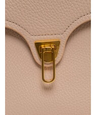 COCCINELLE MARVIN Leather handbag with shoulder strap rosette - Women&rsquo;s Bags - 5