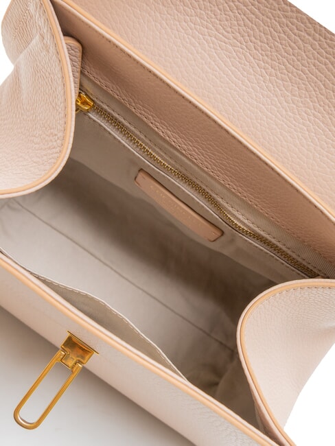 MARVIN Leather handbag with shoulder strap rosette - Women&rsquo;s Bags