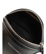 COCCINELLE AGATEA Leather beauty case Black - Sachets & Travels Cases - 5