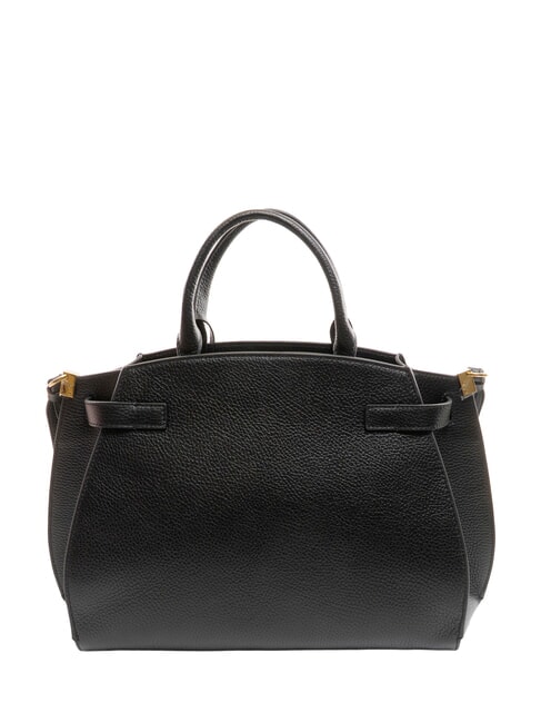 KLICHE Leather handbag with shoulder strap Black - Women’s Bags