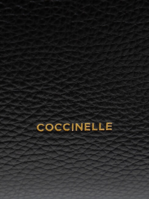 KLICHE Leather handbag with shoulder strap Black - Women’s Bags