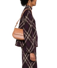 LOVE MOSCHINO CHUNKY TAB Shoulder bag with flap LEATHER - Women&rsquo;s Bags - 5