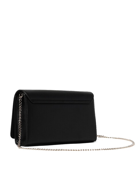 SMART DAILY Clutch bag with metal shoulder strap Black - Women’s Bags