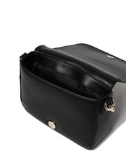 LOVE MOSCHINO CUPID Mini shoulder bag Black - Women’s Bags - 3